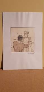 Renaud | Jessica Blandy - Originele tekening in kleur - Formaat: 21 x 29,5 cm. - (2018) | Catawiki