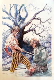 Massimo Carnevale - Dago Anno IV #3 - Cover originale di Massimo Carnevale: E la chiamavano la legione nera - Page volante - Exemplaire unique - (1999)