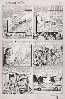 STRANGE TALES Issue #102 Interior Page | ComicConnect