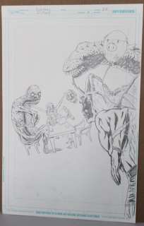 Walt Flanagan - cryptozoic man #2 p. 22 - scary monster scene