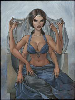 Fred Beltran  - Illustration La Madone aux sept voiles 