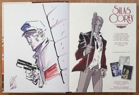 Alary / Nury | Silas Corey - Intégrale T2 + 4 ex-libris + dédicace - C - TL (2016) | Catawiki