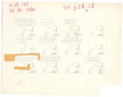 Copi (Raul Taborda Damanote Botana) | Copi - ’La Femme Assise’ in Le Nouvel Observateur c 1965 NO RESERVE! | Russ Cochran