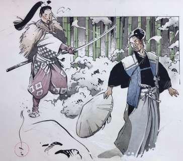 Michetz, Marc | Michetz, Marc - Dessin original couleur - Kogaratsu - (2020) | Catawiki