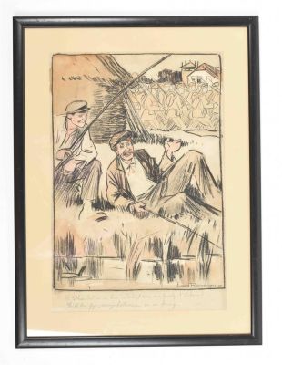 Louis Raemaekers « préfère pêcher plutôt que de s’engager dans l’armée » | Comic Art Masters