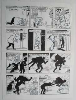 Geerts, Paul | De Lambik-files - Originele pagina (p.4) - kortverhaal - Elektro-aliens - (1999) | Catawiki