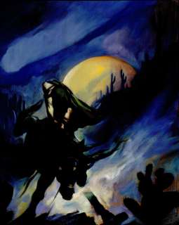 Mike Hoffman | Hoffman - The Headless Horseman, Original Painting 2000 NO RESERVE! | Russ Cochran