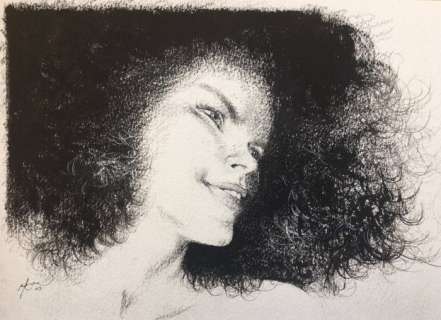 Follet, René | Follet, René - Dessin original - Blasons du corps - Bouche - (2003) | Catawiki