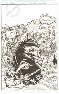 Mike Allred - Doop Issue 3 Page Cover