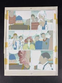 Studio Pratt | Studio Pratt - "Mu, la cittÃ  perduta" prova colore - Page volante - EO - (1988) | Catawiki