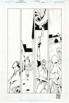 Giuseppe Camuncoli | “The Flash in: Father Christmas” – DCU Infinite Holiday Special #1 – tav.04 | Cart Gallery