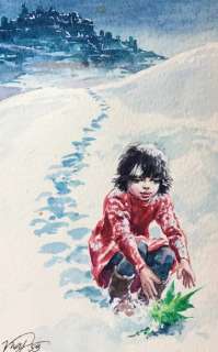 Kas | Kas - Dessin original couleur - Les Enfants de l’infini - (1999) | Catawiki