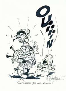 Blesteau Albert | Toupet Illustration à l’encre de chine signée en bas... | Vermot et Associés