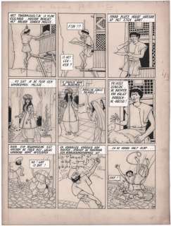 Laudy, Jacques | Hassan et Kaddour - Le voleur de Bagdad / De dief van Bagdad - Planche originale (planche 13) - Avec album de luxe - Cartonné - EO - (1948/2021) | Catawiki
