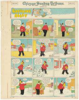 Frank King | King - Gasoline Alley, Sunday Page Color Proof, 12/30/1923 | Russ Cochran
