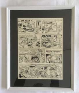 Francis | Francis - Originele pagina - Bram Jager en zijn buur - Het wel en wee van de Ford T - (1982) | Catawiki