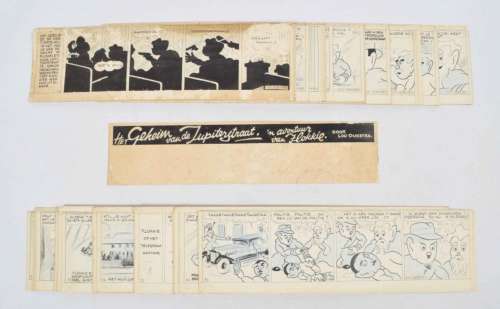 [ORIGINAL BOOK & COMIC ARTWORK] LOU DIJKSTRA | Zwiggelaar Auctions