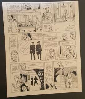 Christian Cailleaux Et Etienne Schreder | Blake & Mortimer T27 - Planche originale (p.25) Le cri du Moloch - (2020) | Catawiki