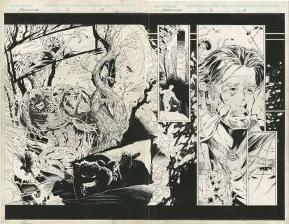 DARKCHYLDE Issue #2 Double Page Splash