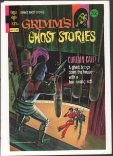 George Wilson, Vintage Stats And Production Art | Grimm’s Ghost Stories #17 Cover Proof - Gold Key - George Wilson - 1974 | Anthony’s Comic Book Art