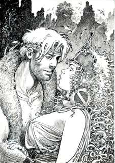 Aouamri, Mohamed | Aouamri, Mohamed - Dessin original - La Quête de l’oiseau du temps - (2010) | Catawiki