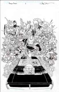 Aaron Kuder - Avengers Forever (Marvel Comics) issue #01 (Cover)