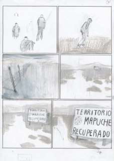 Jorge Gonzalez - Planche originale - Chère Patagonie