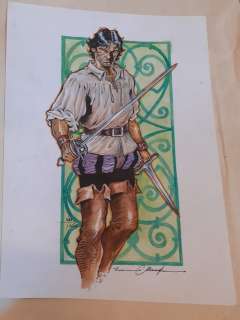 Vincenzo Mercogliano | Dago - Illustrazione originale di Vincenzo Mercogliano - Page volante - (2020) | Catawiki