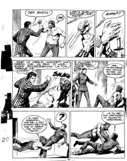 Gallieno Ferri | Zagor n. 20 - G.Ferri - Tavola Originale "L’Inferno dei vivi" - Page volante - EO - (1967) | Catawiki