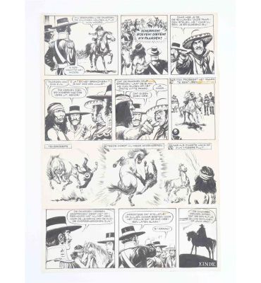Lot 984 - KRESSE, HANS G. (1921-1992). ZORRO | Zwiggelaar Auctions