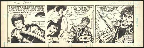 George Tuska/Vine Colletta | Tuska/Colletta - BLACK LIGHTNING , Daily (11/16/1978) | Russ Cochran