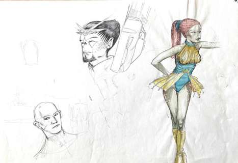 Patrizio Evangelisti | Patrizio Evangelisti - Studio originale | Catawiki