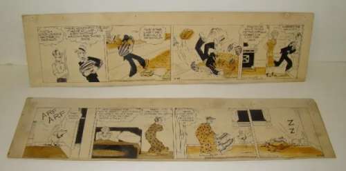 2313: LOT OF 2 CHIC YOUNG. BLONDIE. DAILIES | Weiss Auctions