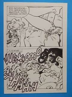 Stelio Fenzo E Altri | Erotismo - 50x Blocco Tavole Originali Vintage erotiche e non - Page volante - EO - (1969) | Catawiki