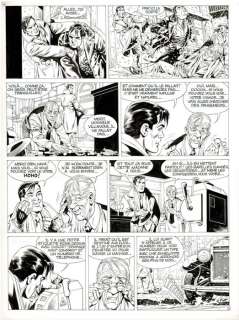 Mitton, Jean-Yves | Mitton, Jean-Yves - Originele pagina - Bloed en Stilte 4 - Siciliaanse vespers - (1990) | Catawiki