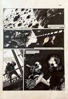 Magnus (Roberto Raviola) | Milady nel 3000 - Magnus - tavola originale - Page volante - Exemplaire unique | Catawiki