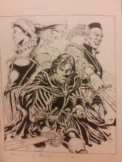 Vincenzo Mercogliano | Dago " La Regina , Il Bambino , La Morte " - Cover originale di Vincenzo Mercogliano - Page volante - (2017) | Catawiki