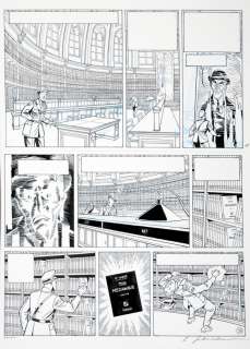 Aubin - Schréder | Blake et Mortimer, planche n°39 Ã  l’encre de… | Millon