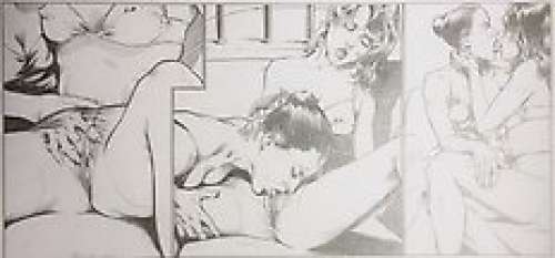 Duvet, Xavier | Xavier Duvet - Original page - Les Soumises - Formaat: 42 x 30 cm. - (2015) | Catawiki