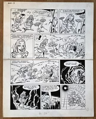Dupa, Turk&Degroot Dany | Alice au pays des merveilles p.4 (1973) | Thornbush Art