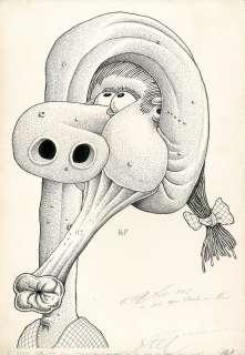 Basil Wolverton | Topps - Ugly Hang-Ups Illo | Scott Eder