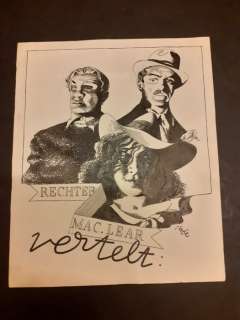 Karel Thole | Cover originale autografata - Karel Thole - Pre- Urania - Page volante - EO - (1950) | Catawiki