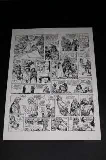 Franz (Franz Drappier) | Franz - Planche originale (p.25) Lester cockney T9 - Mise au poing - (2005) | Catawiki