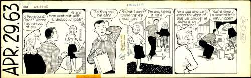 Frank King | King – GASOLINE ALLEY, Daily (04/29/1963) | Russ Cochran
