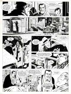 Mitton, Jean-Yves | Mitton, Jean-Yves - Originele pagina - Bloed en Stilte 5 - De zeven pijlers - (1991) | Catawiki