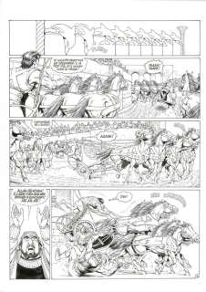 Mitton, Jean-Yves | Mitton, Jean-Yves - Originele pagina - Ben Hur 3 - Sjeik Ilderim - (2010) | Catawiki