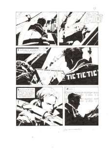 Corrado Roi | Nathan Never Gigante nuova serie n. 17 - C. Roi - Tavola Originale "I giorni della maschera" - Page volante - Exemplaire unique - (2014) | Catawiki