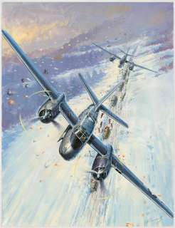 Lucio Perinotto - illustration originale intitulée "A26 invader Ardennes"