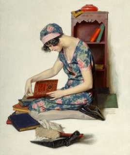 Walter Beach Humphrey (American, 1892-1966)
 Memories
 Oil on canvas
 30 x 25.5 in.
 Signed center right
 
 The IRI Co... | Heritage