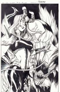 Andrew Hennessy, Mark Bagley - All-new x-men #12 p. 20 - madelyne pryor end page 100% splash - 2016 signed